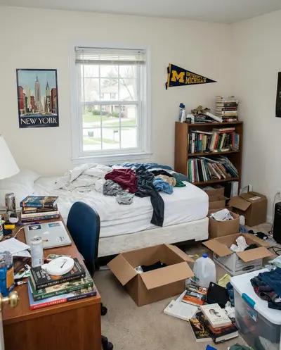 Declutter Room before